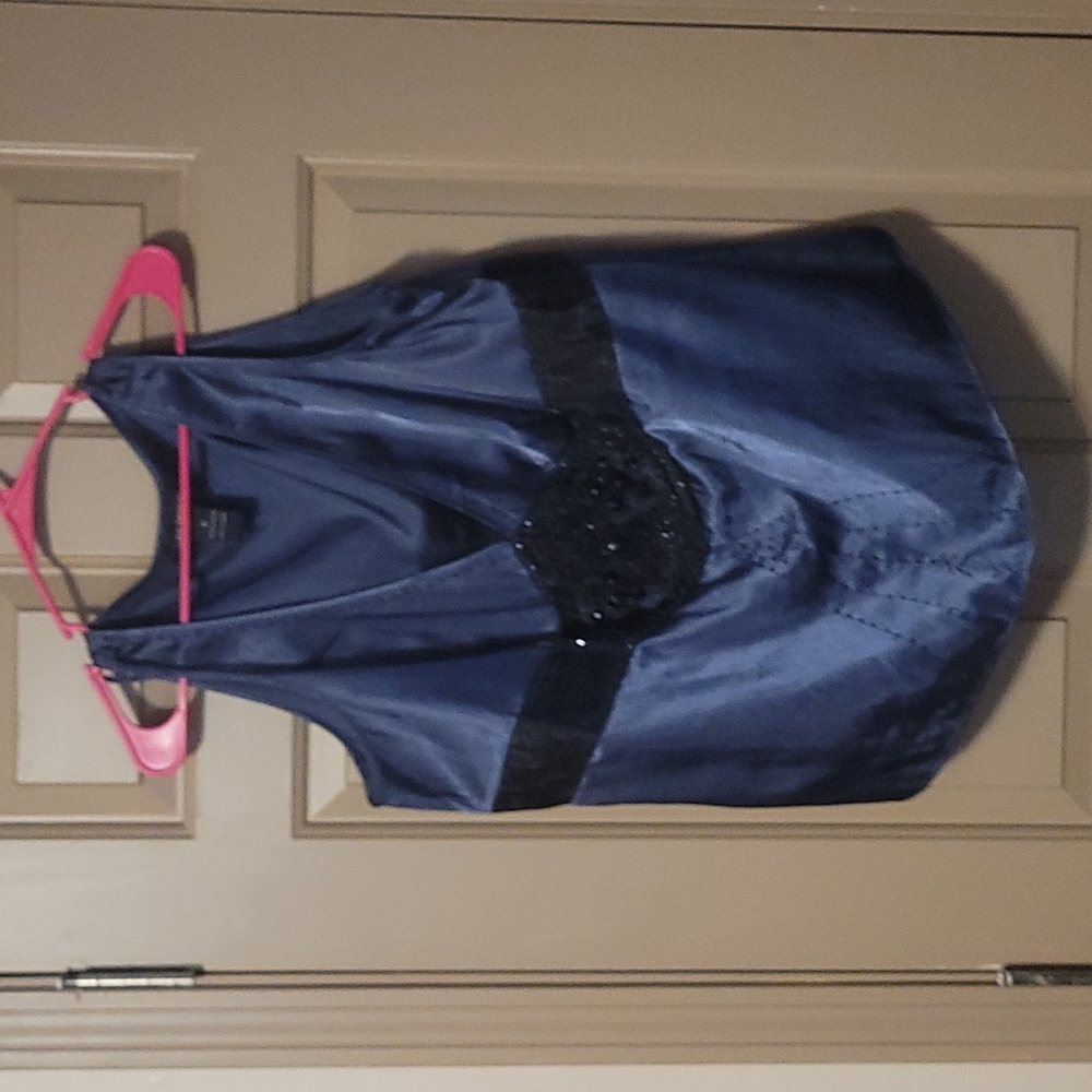 Lane Bryant satin top size 16